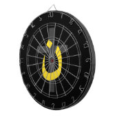 De DwarsZwarte van de Christelijke Solidariteit Dartbord (Voorkant Rechts)