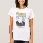 De Dwaze Kat Tarot Kaart T-shirt (Voorkant)
