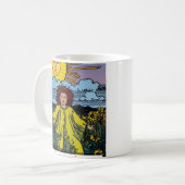 "De Dwaze" Tarot Kaart Mok (Voorkant links)