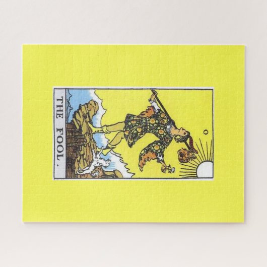 De dwaze tarotkaart puzzel (Horizontaal)