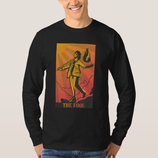 De Dwaze Vagabond Tarot T-shirt (Voorkant)