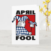 De Dwazen van april Kaart (Gele Bloem)