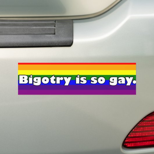 De dweperij is zo Vrolijk Bumpersticker (Op auto)