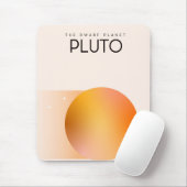De dwergplaneet Pluto Muismat (Met muis)