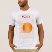 De dwergplaneet Pluto T-shirt (Voorkant)