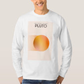 De dwergplaneet Pluto T-shirt (Voorkant)