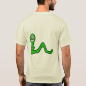 De Dye T-shirt Wormen (Achterkant)