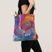 De Dynamiet Draaikolk Tote Bag (Dichtbij)