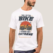 de E in de wiegenstrengen voor extreem T-shirt (Voorkant)