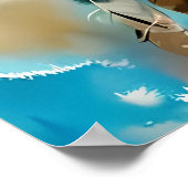 De Eagle Dreamcatcher | Digitaal Kunst Poster (Hoek)