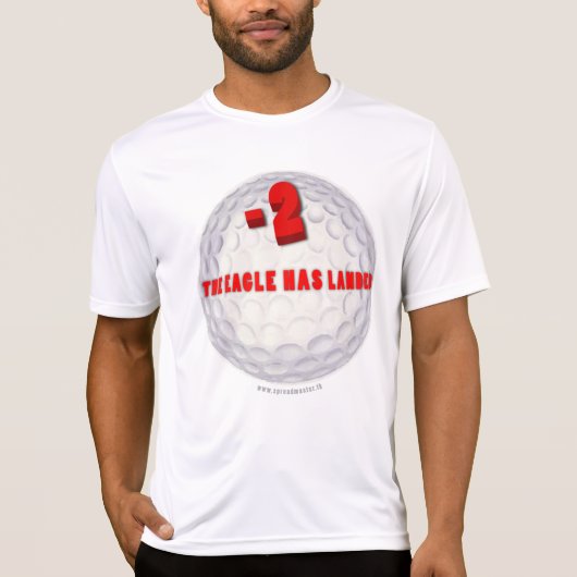 De Eagle heeft aangeland T-shirt (Voorkant)