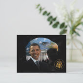 De Eagle is geland... Briefkaart (Staand voorkant)