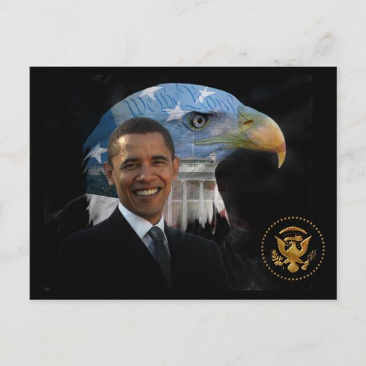 De Eagle is geland... Briefkaart (Voorkant)