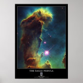 De Eagle kolom IC 4703 NASA Poster (Voorkant)