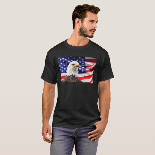 De Eagle van de Onafhankelijkheid van de Berg T-shirt (Voorkant volledig)