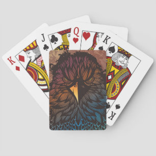 De Eagle ziet zijn prooi Pokerkaarten