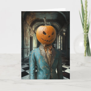 De Earl Pumpkinhead   Wenskaart voor surrealistisc Kaart