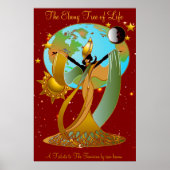 De Ebony-boom Poster (Voorkant)