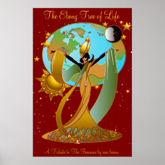 De Ebony-boom Poster