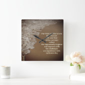 De ECB en de doorstroming van het leven Vierkante Klok (Huis)