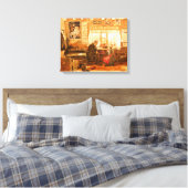 De Echo van 1000 Uur Canvas Afdruk (Insitu (Slaapkamer))