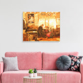 De Echo van 1000 Uur Canvas Afdruk (Insitu (Woonkamer))