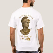 DE ECHO VAN EEN RIJK – Aeternum Regnum Herboren T-shirt (Achterkant)