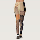 De Echo van “Virelle” – Een Abstract Portret Leggings (Achterkant)