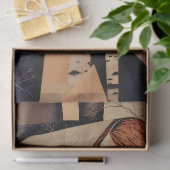 De Echo van “Virelle” – Een Abstract Portret Tissuepapier (Geschenk)