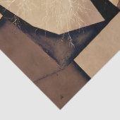 De Echo van “Virelle” – Een Abstract Portret Tissuepapier (Detail)