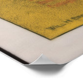 De echo van Will H. Bradley Poster (Hoek)