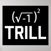 De echte Aantallen zijn Trill Poster (Voorkant)