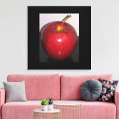 De echte Apple Fine Art Canvas Afdruk (Insitu (Woonkamer))