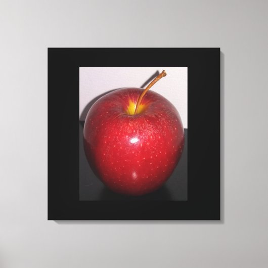 De echte Apple Fine Art Canvas Afdruk (Voorkant)