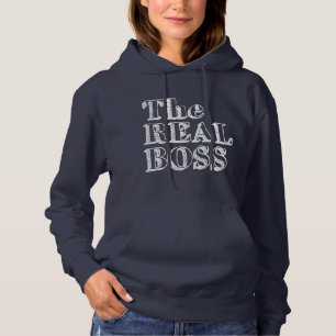 De echte baas hoodie