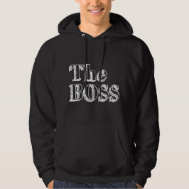 De echte baas hoodie
