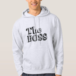 De echte baas hoodie