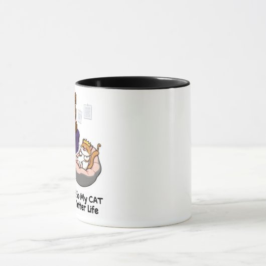 De echte baas mok (Midden)