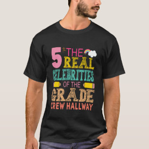 De Echte Bekendheden van De Gang 5e Klas Groep T-shirt