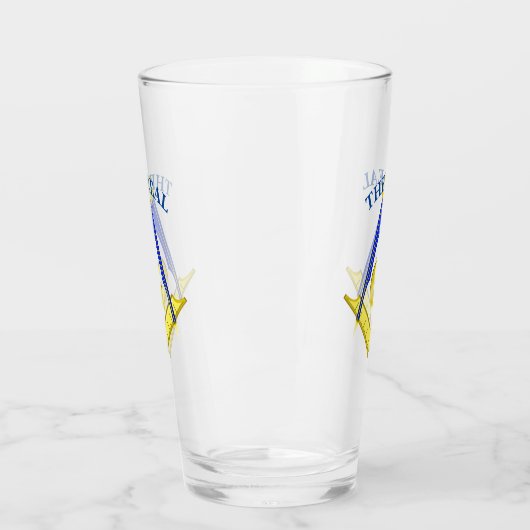De echte G-Masonic Glas (Links)