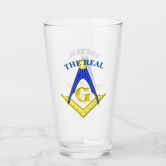 De echte G-Masonic Glas (Voorkant)