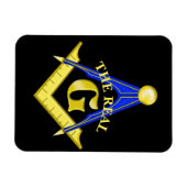De echte G-Masonic Magneet (Horizontaal)