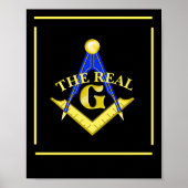 De echte G-Masonic Poster (Voorkant)