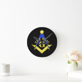 De echte G-Masonic Ronde Klok (Huis)