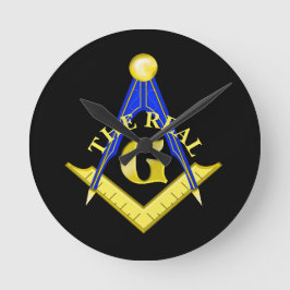 De echte G-Masonic Ronde Klok