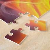 De echte Glow Woman Portrait - Levendige Fantasy A Legpuzzel (Zijkant)