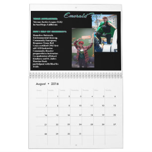 De echte Kalender van zij-Helden & van Schurken