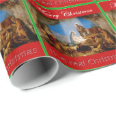 De echte kerst cadeaupapier (Rol Hoek)