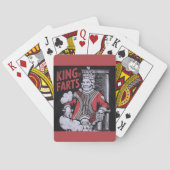 De echte koning van de scheten pokerkaarten (Achterkant)