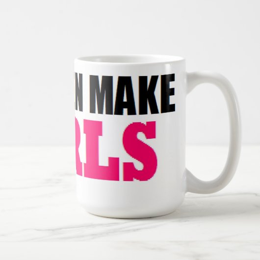 DE ECHTE MANNEN MAKEN DE BABY DADDY VAN DE MEISJES KOFFIEMOK (Rechts)